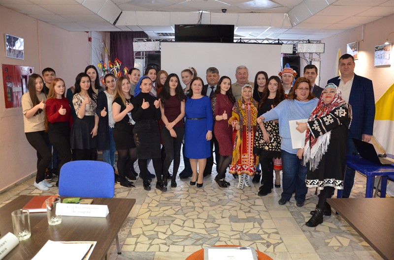 Тематическая программа «Сохранение и развитие культуры народов Югры»,  в рамках года гражданского согласия